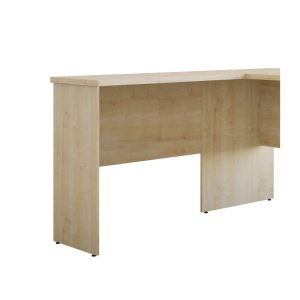 Mesa auxiliar Eco en bilaminado color natura 90 x 40 cm