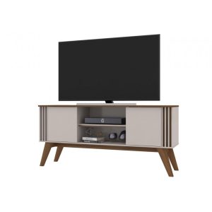 Mueble de TV Vitta en blanco roto y mate 150 cm